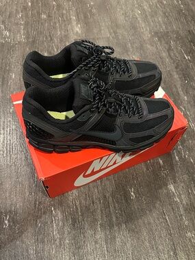 Nike Men's Zoom Vomero 5 SE Black Anthracite Reflective Running Shoes